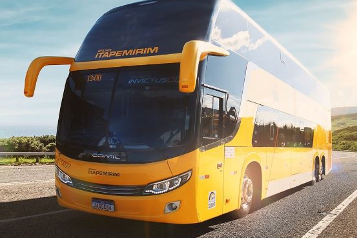 Linhas de transporte rodoviário de passageiros da Itapemirim foram temporariamente suspensas (Foto: Redes sociais/ Divulgação)