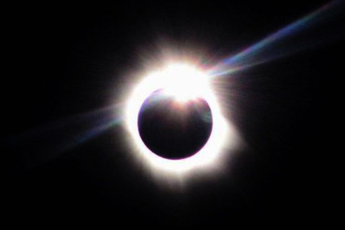 No Brasil, site do Observatório Nacional mostra o eclipse solar (Ministério da ciência, Tecnologia e Inovação/ Divulgação)