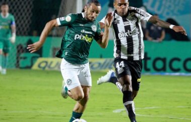 Santos para na retranca do Goiás e perde chance de voltar ao topo do Brasileirão