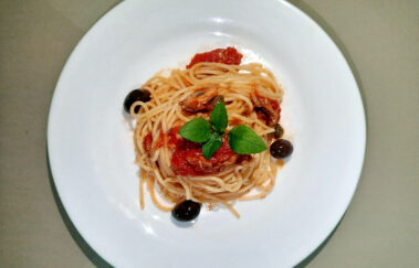 Recettes a dois: Spaghetti alla Putanesca
