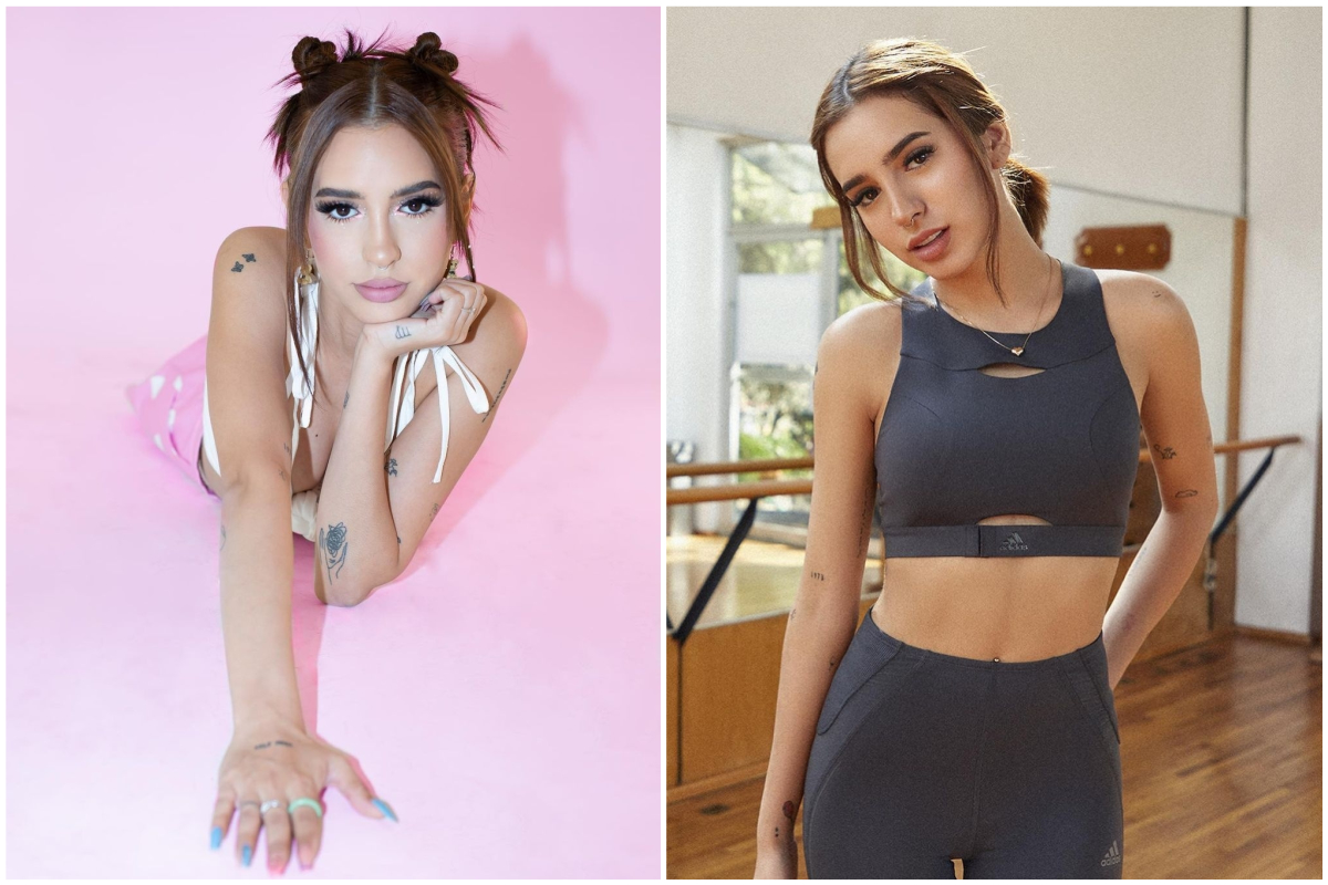 Influencer mexicana Domelipa no Brasil (Foto: Domelipa/Instagram/Reprodução)