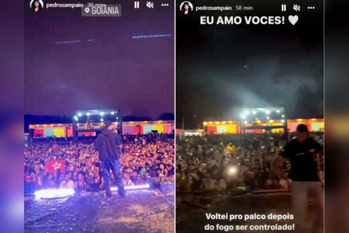 Show do DJ Pedro Sampaio (Foto: Reprodução/ Redes sociais)