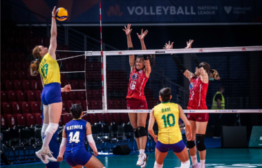 Brasil bate Tailândia por 3 a 1 e faz 100% na semana da Liga das Nações de vôlei