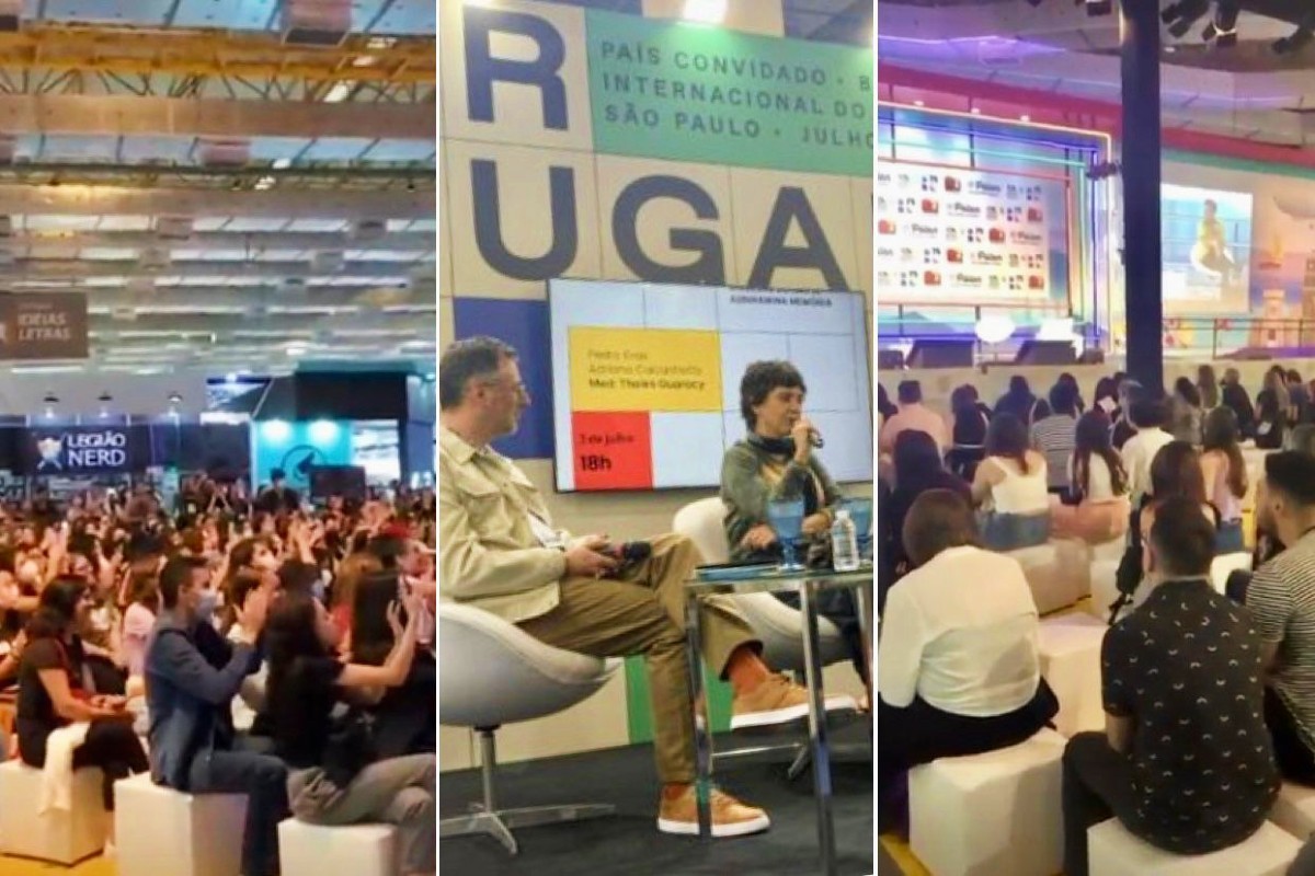 Bienal Internacional do Livro de São Paulo volta a ser realizada de forma presencial (Foto: Reprodução/ Redes sociais)