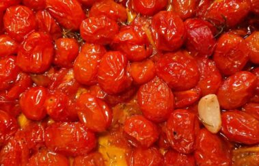 Recettes a dois: Tomates cereja confit
