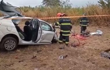 Acidente entre carro e caminhão mata homem em rodovia de Araçatuba