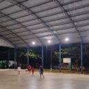 Prefeitura Municipal substitui refletores na Quadra de Esportes da Vila Gammon
